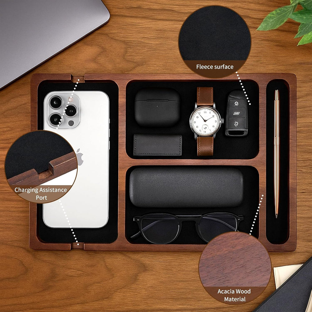 Acacia Wood Valet Tray